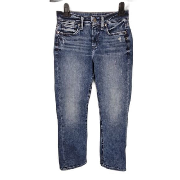 Silver Jeans Co. Suki Denim Capri - Picture 1 of 5